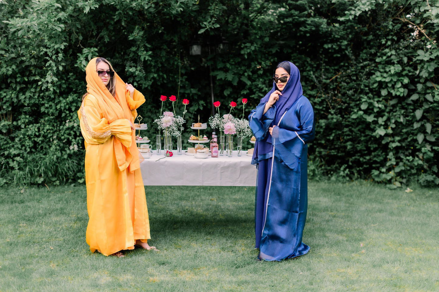 Royal Blue Abaya