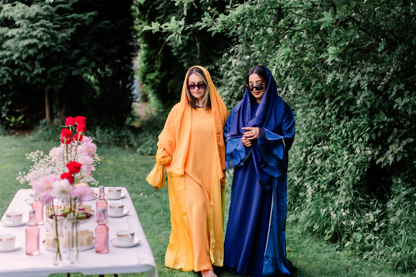 Royal Blue Abaya