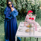 Royal Blue Abaya