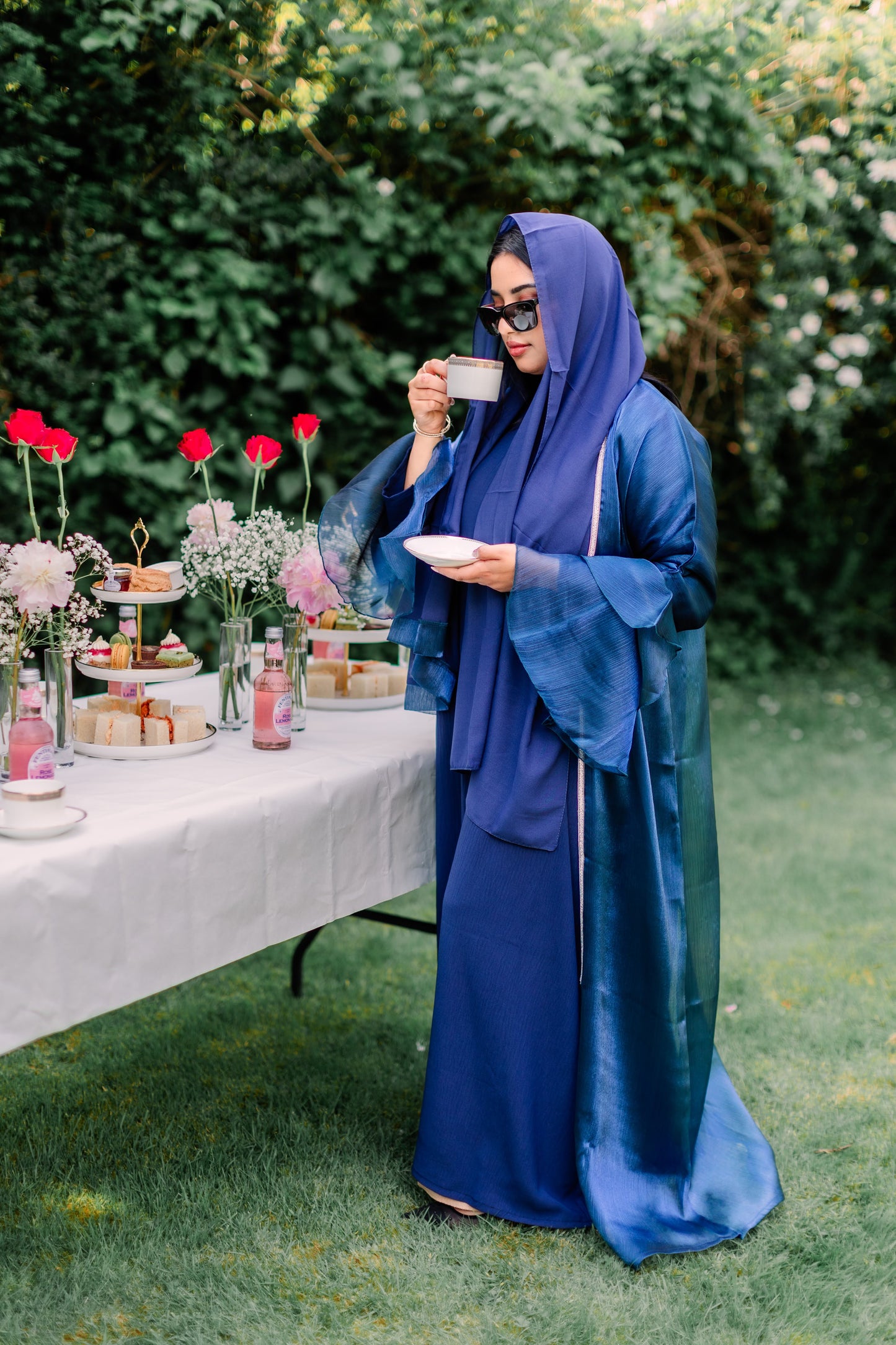 Royal Blue Abaya