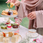 Pink Inner Layered Abaya