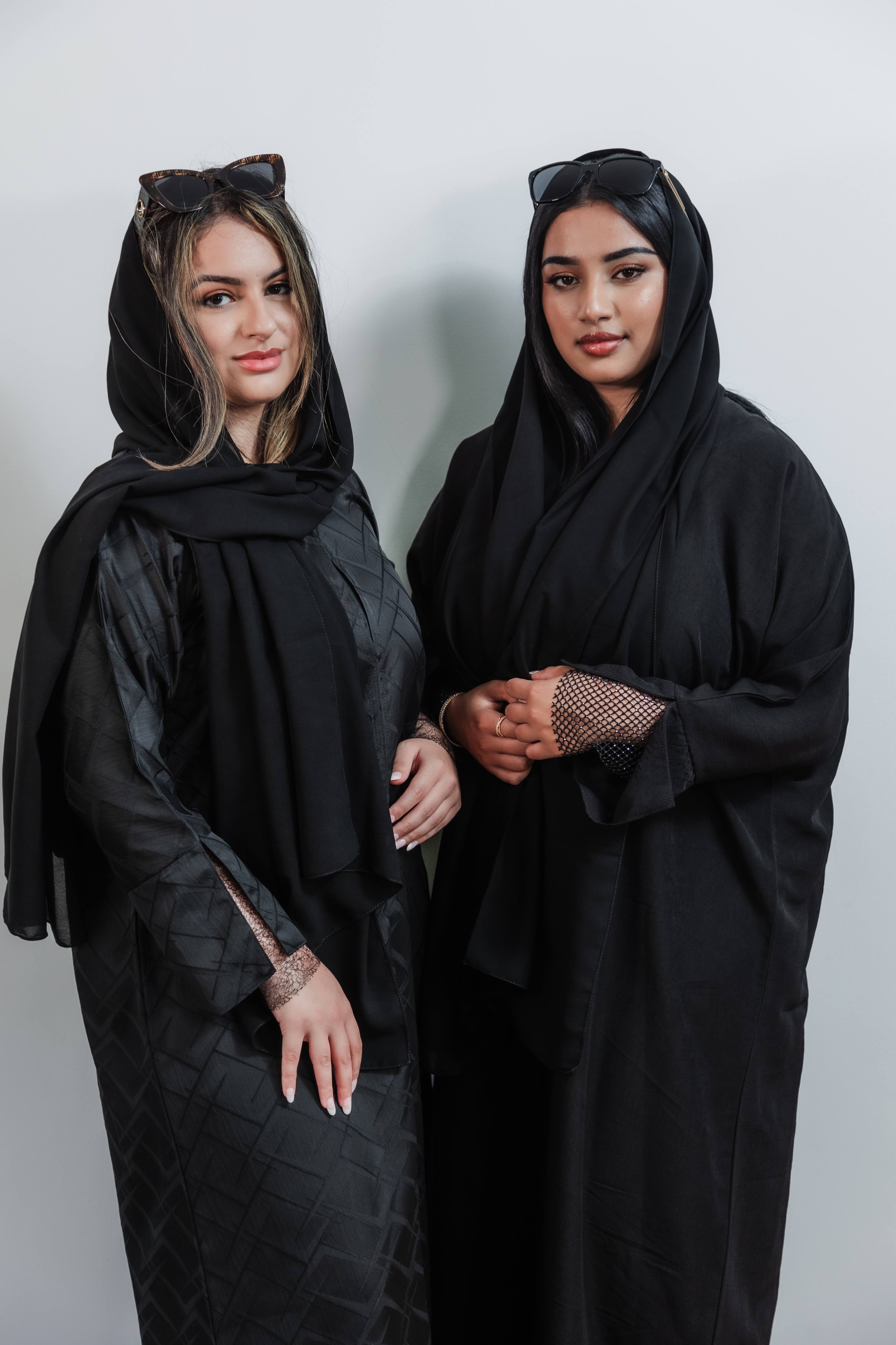 Net abaya design clearance