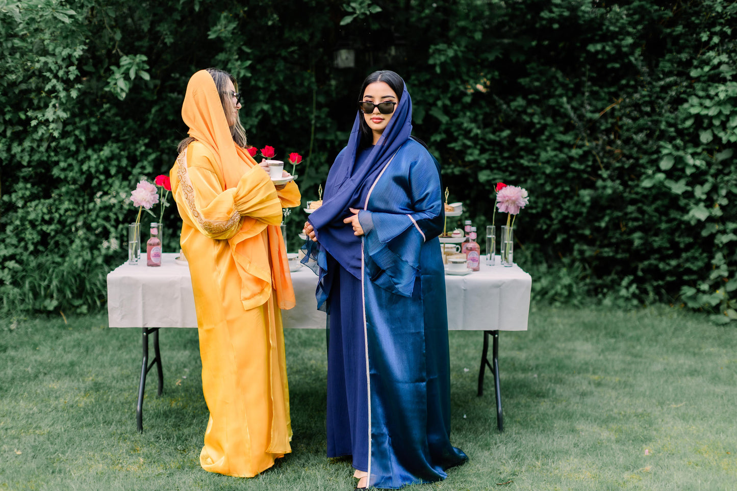 Royal Blue Abaya