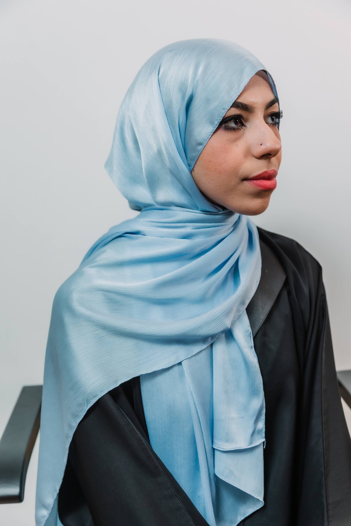 Satin Silk Crinkled Hijabs