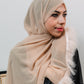 Chiffon Feather Trimmed Hijab